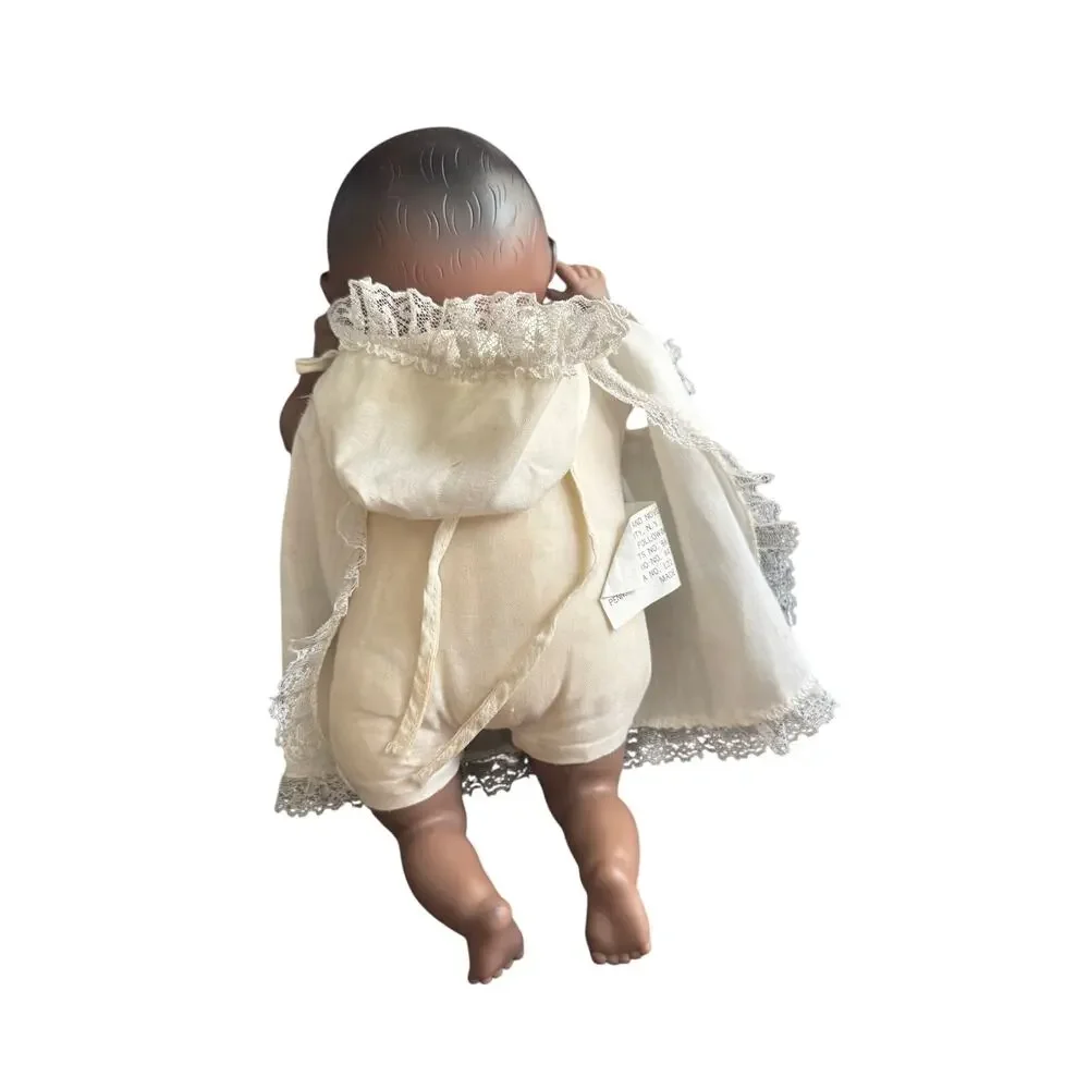 VTG 1985 Collette Toy Baby Doll Sleep Eyes African American‎